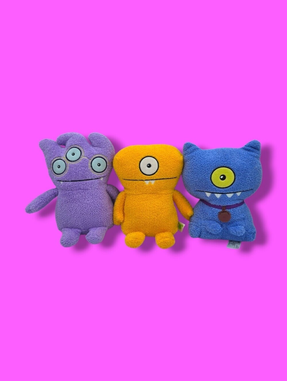Ugly Dolls Tray Wedgehead Ugly Dog Plush Set